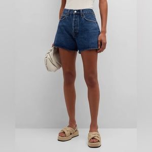 NWOT Agolde Parker High Rise Denim Shorts in Enamour
